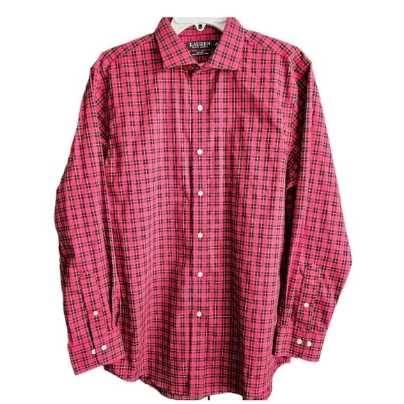 Lauren Ralph Lauren Other - LAUREN Ralph Lauren Black Label Button Down Slim Fit w/ Stretch Sz 16 1/2 34/35